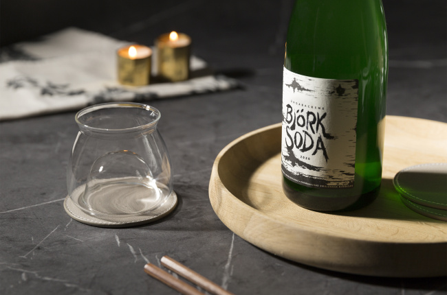 Björksoda with Halo glass by NMASA Design.