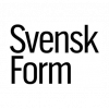 svensk form svart text